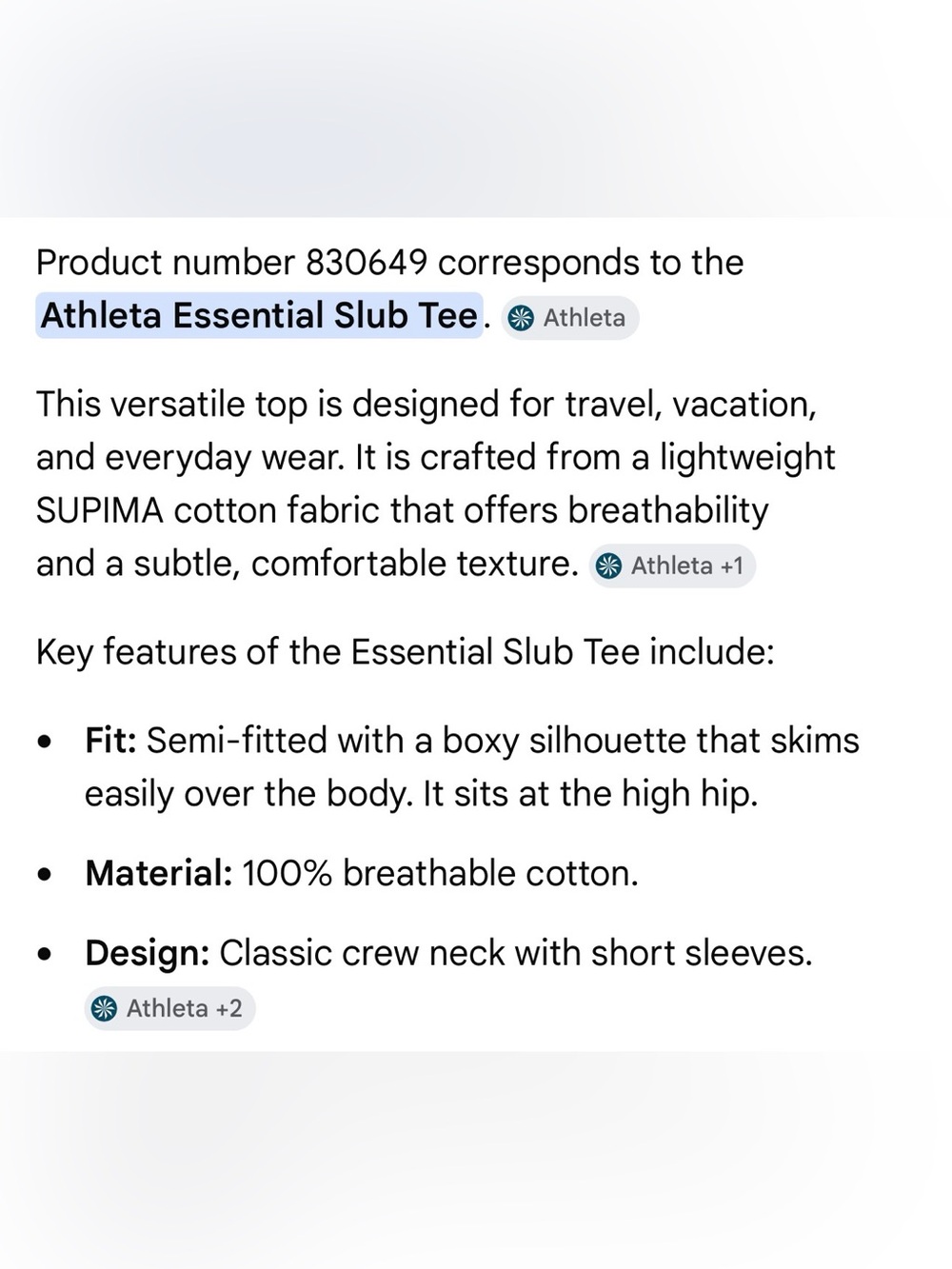 Athleta Essential Tee - Picture 12 of 14